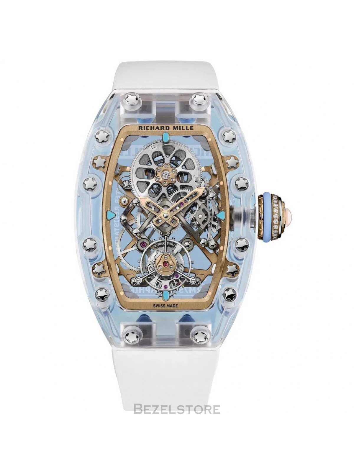 Richard Mille RM 75-01 Flying Tourbillon Sapphire Blue 32.9 х 46.75 mm
